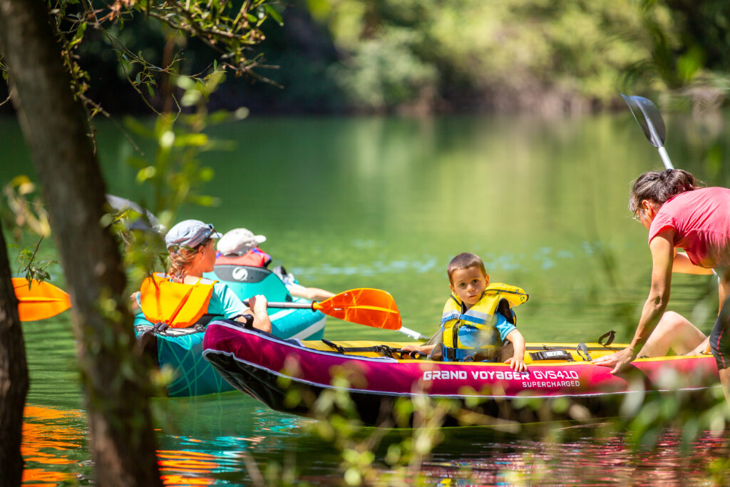 canoë lac de villefort