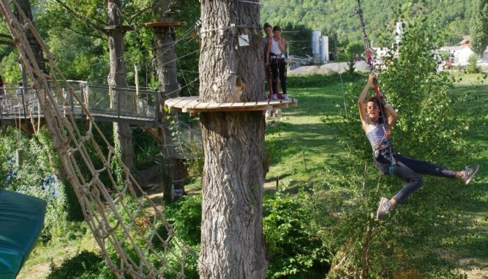 Image 3 : PARCOURS ACROBATIQUE CÉVENNES ÉVASION