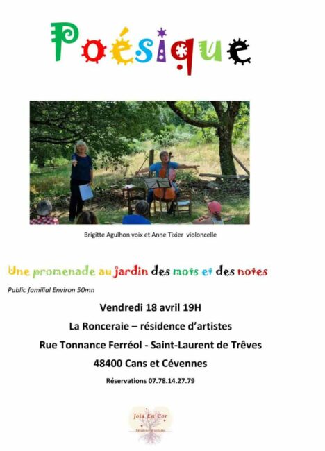 Image 0 : LECTURE POÉTIQUE ET MUSICALE « POÉSIQUE »
