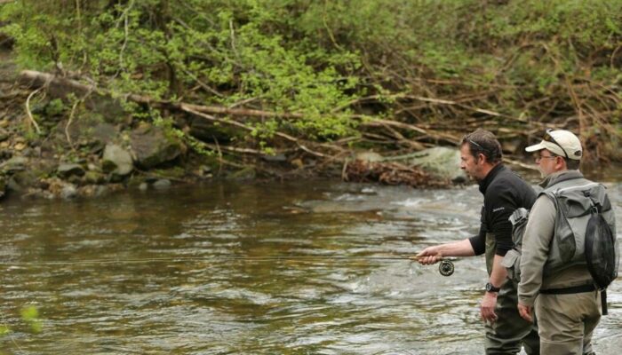 Image 1 : Stage de pêche à la mouche